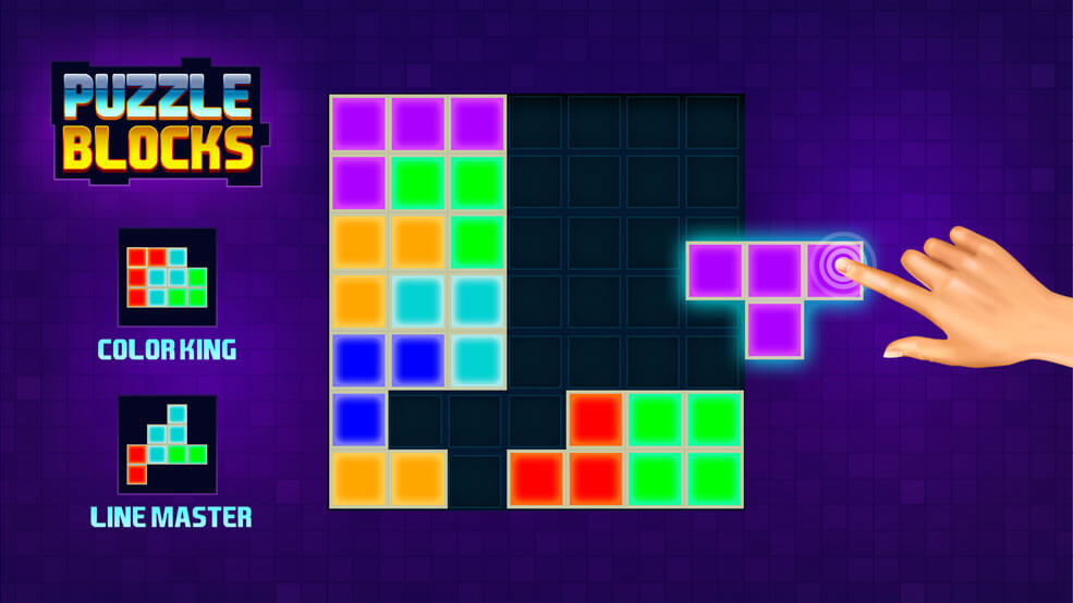 Color Blocks Relax Puzzle - Jogo Grátis Online